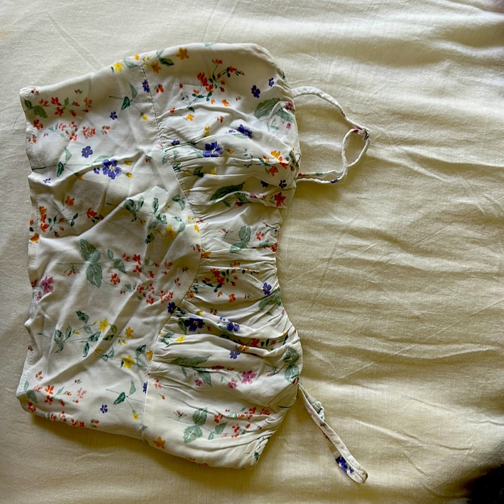 LA Hearts - Bustier Crop Top - size S